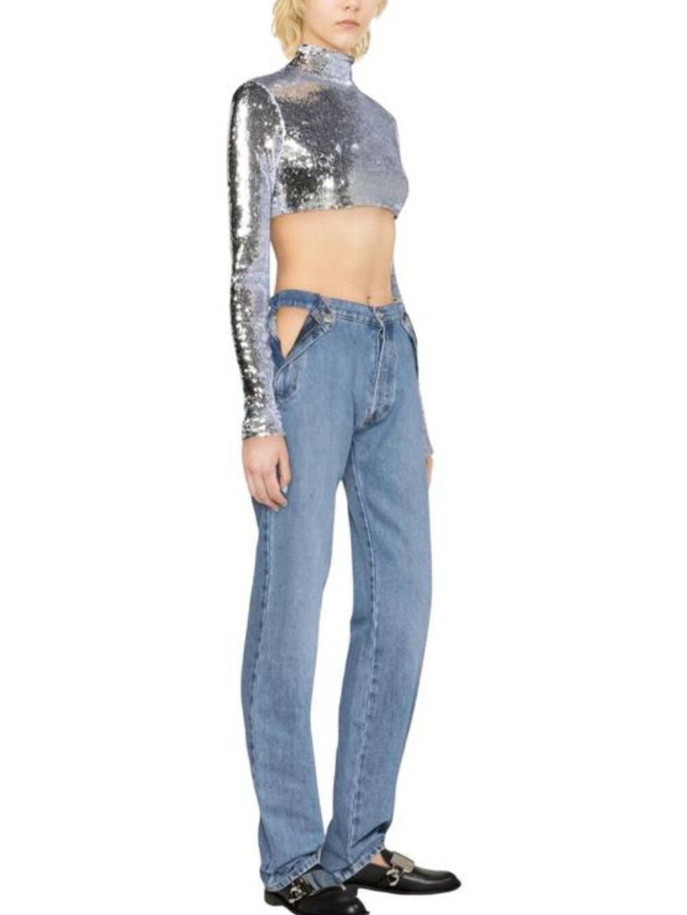 NEW COPERNI Blue Straight Leg Jeans Size 2